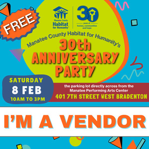 Manatee County Habitat for Humanity 30th Anniversary Party